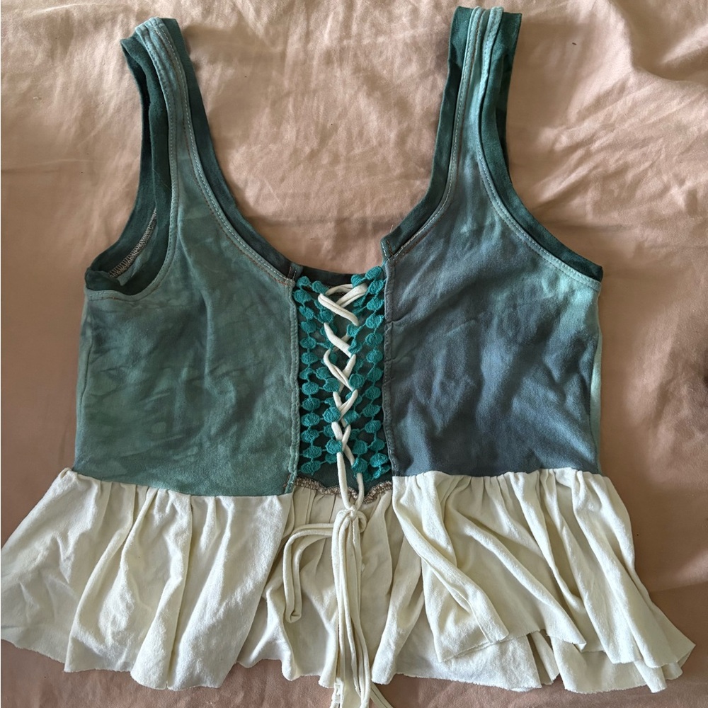 Handmade Renaissance Frill Top